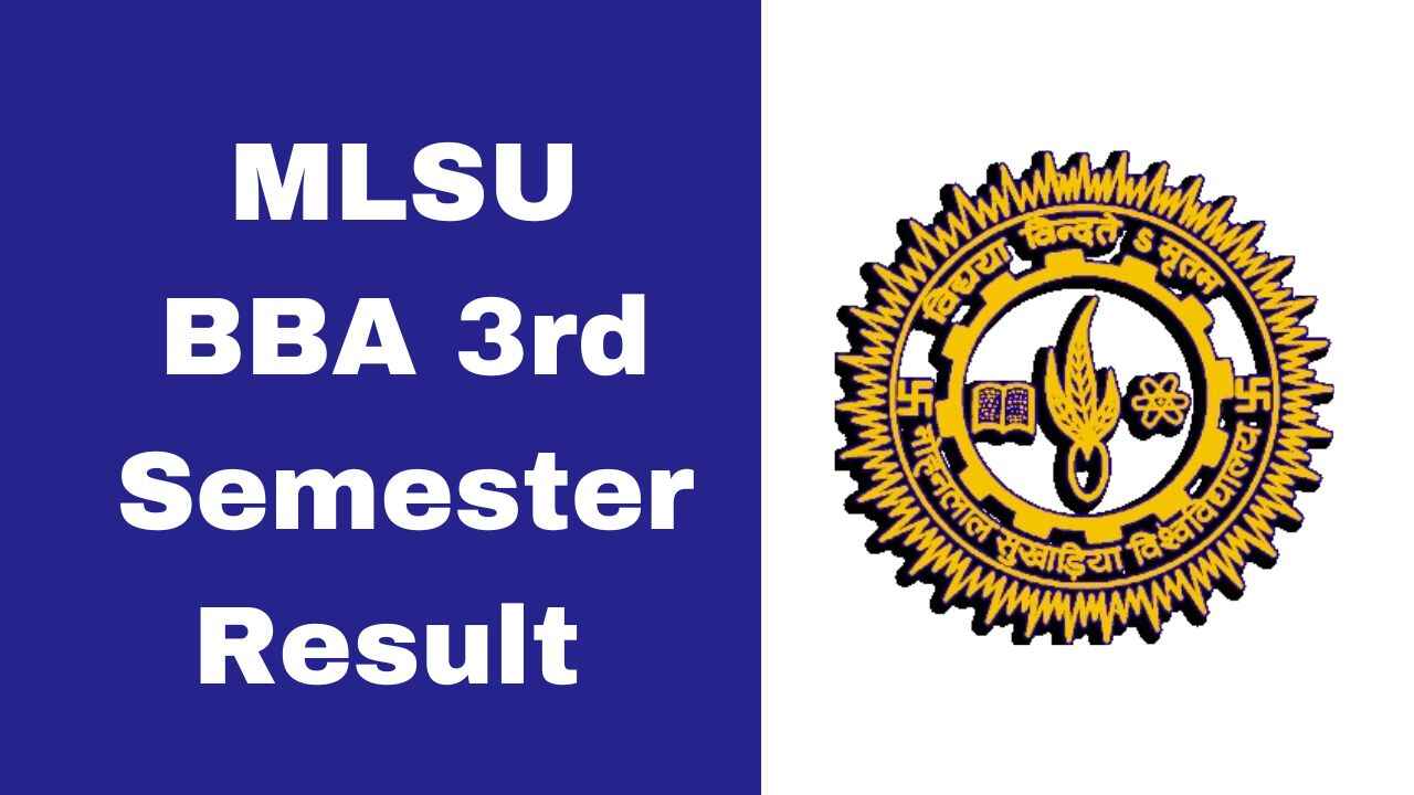 MLSU BBA 3rd Semester Result 2025 PDF Download